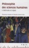 Florence Hulak et Charles Girard - Philosophie des sciences humaines - Volume 2, Méthodes et objets.