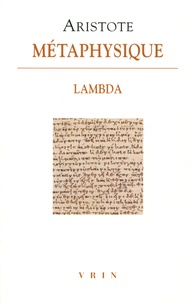  Aristote - Métaphysique - Livre Lambda.