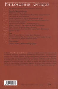 Philosophie antique N° 20/2020 Nouvelles figures de Socrate