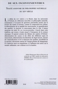 De sex inconvenientibus. Traité anonyme de philosophie naturelle du XIVe siècle. Textes en français et en latin