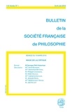 Georges Didi-Huberman - Bulletin de la Société française de Philosophie  : Image (de la) critique.