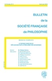  Vrin - Bulletin de la Société française de Philosophie N° 2, avril-juin 2022 : Le monde sans nous - Réflexions sur le réalisme des modernes.