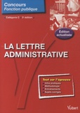 Françoise Epinette - La lettre administrative.