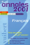 Moïse Fdida - Francais Brevet. Sujets 2001.