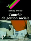 Bernard Martory - Contrôle de gestion sociale.