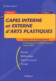 Daniel Lagoutte - Capes Interne Et Externe D'Arts Plastiques. 3eme Edition.