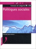 Christelle Jamot-Robert - Politiques sociales - Concours de catégories B et A.
