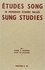 Françoise Aubin et Gérard Aubin - Etudes Song/Sung Studies : in memoriam Etienne Balazs - Tome 2.
