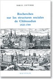Marcel Couturier - Recherches sur les structures sociales de Châteaudun, 1525-1789.