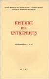 Bertrand Gille - Histoire des entreprises 1958-1963 - Tome 12.