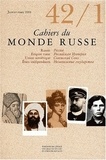  EHESS - Cahiers du Monde russe N° 42/1, Janvier-mars 2001 : .