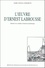 Maria-Novella Borghetti - L'oeuvre d'Ernest Labrousse - Genèse d'un modèle d'histoire économique.