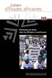 Eloi Ficquet - Cahiers d'études africaines N° 242/2021 : Femmes et droit dans les Afriques musulmanes.