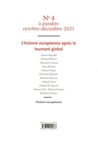 Annales Histoire, Sciences Sociales N° 3/4, juillet-septembre 2021 Migrations, déplacements, mobilités