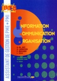 F Mallard et Odile Lhéritier - Information Communication Organisation BTS Assistant de gestion de PME-PMI.