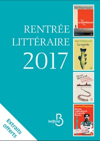  Collectif - Littérature étrangère  : Rentrée littéraire Belfond Etranger 2017 (extraits gratuits).
