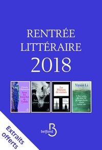  Collectif - Rentrée littéraire Belfond Etranger 2018 extraits.