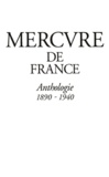  Collectifs et Cerisier Alban - Mercure de France - Anthologie, 1890-1940.