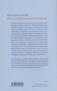 Marina Tsvétaïéva, mourir à Elabouga