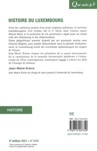 Histoire du Luxembourg 8e édition