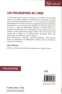 Les philosophies de l'Inde 7e édition