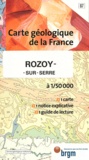  BRGM - Rozoy-sur-Serre - 1/50 000.