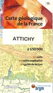  BRGM - Attichy - 1/50 000.