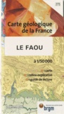  BRGM - Le Faou - 1/50 000.
