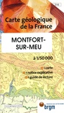 E Thomas et J-M Outin - Montfort-sur-Meu - 1/50 000.