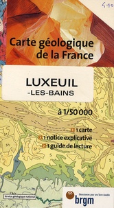  BRGM - Luxeuil-les-Bains - 1/50 000.