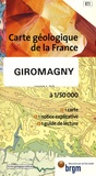  BRGM - Giromagny - 1/50 000.
