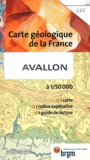  BRGM - Avallon - 1/50 000.