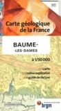  BRGM - Baume-les-Dames - 1/50 000.