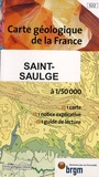  BRGM - Saint-Saulge - 1/50 000.