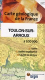  BRGM - Toulon-sur-Arroux - 1/50 000.