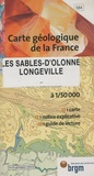  BRGM - Les sables d'Olonnes, Longeville - 1/50 000.
