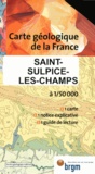 BRGM - Saint-Sulpice-les-Champs - 1/50 000.