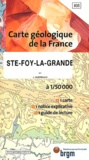  BRGM - Sainte-Foy-la-Grande - 1/50 000.