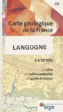  BRGM - Langogne - 1/50 000.