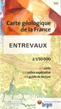  BRGM - Entrevaux - 1/50 000.