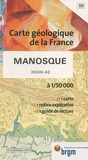  BRGM - Manosque - 1/50 000.