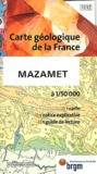  BRGM - Mazamet - 1/50 000.