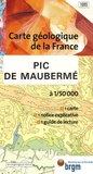  Service Géologique National - Pic de Maubermé - 1/50 000.