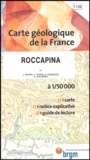 J Marre et P Rossi - Roccapina - 1/50 000.