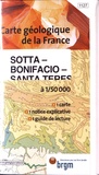  BRGM - Sotta, Bonifacio, Santa Teresa di Gallura - 1/50 000.