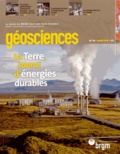  BRGM - Géosciences N° 16, Mars 2013 : La Terre, source d'énergies durables.