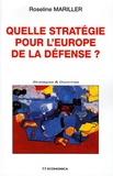 Roseline Mariller - Quelle stratégie pour l'Europe de la défense ?.