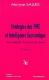 Maryse Salles - Stratégies des PME et Intelligence Economique - Une méthode d'analyse du besoin.