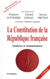François Luchaire et Gérard Conac - La Constitution de la République française - Analyses et commentaires.