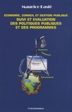 Maurice Baslé - Suivi et évaluation des politiques publiques et des programmes - Economie, conseil et gestion publique.